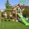Jungle Gym Crazy Playhouse Tårn Komplet Inkl. Swing Module Xtra Ekskl. Rutschebane - 804-314SB