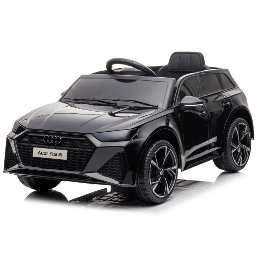 Audi RS6 Black Elbil License 1 Audi RS6 Black Elbil License