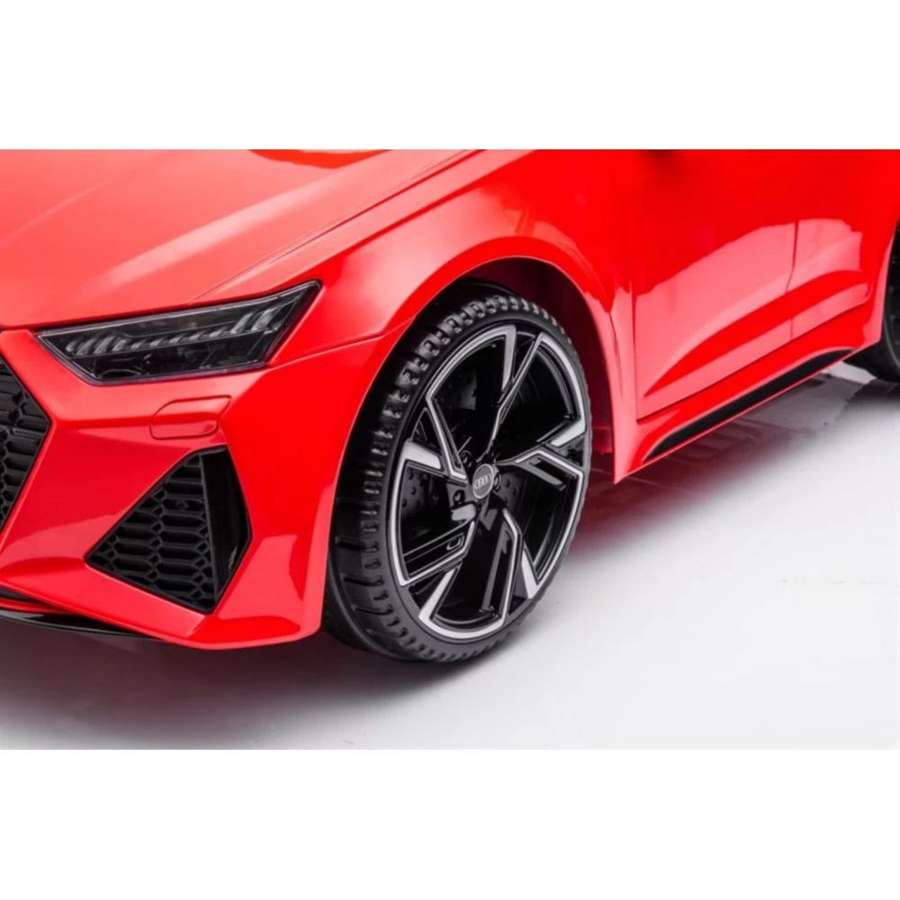 Audi RS6 Red Elbil License 3 Audi RS6 Red Elbil License - Billede 3