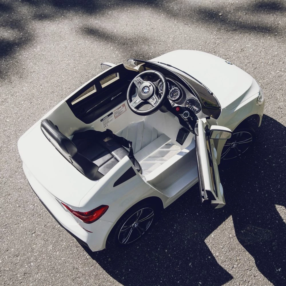 Elbil BMW GT 12V Med Gummihjul, NORDIC PLAY Speed Hvid - 805-749 1 Elbil BMW GT 12V Med Gummihjul, NORDIC PLAY Speed Hvid - 805-749