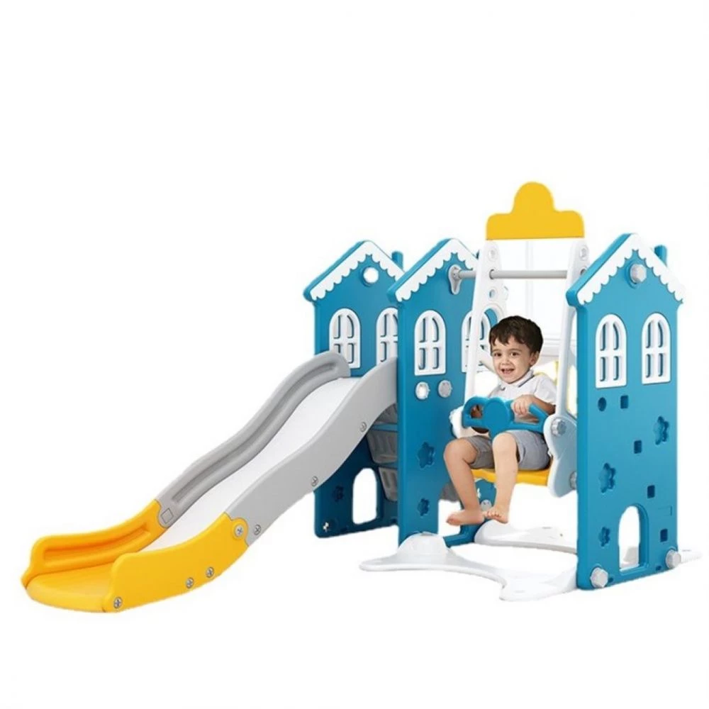 Elite Toys Kids Zone Hus With Swing And Slide 5 Elite Toys Kids Zone Hus With Swing And Slide - Billede 5