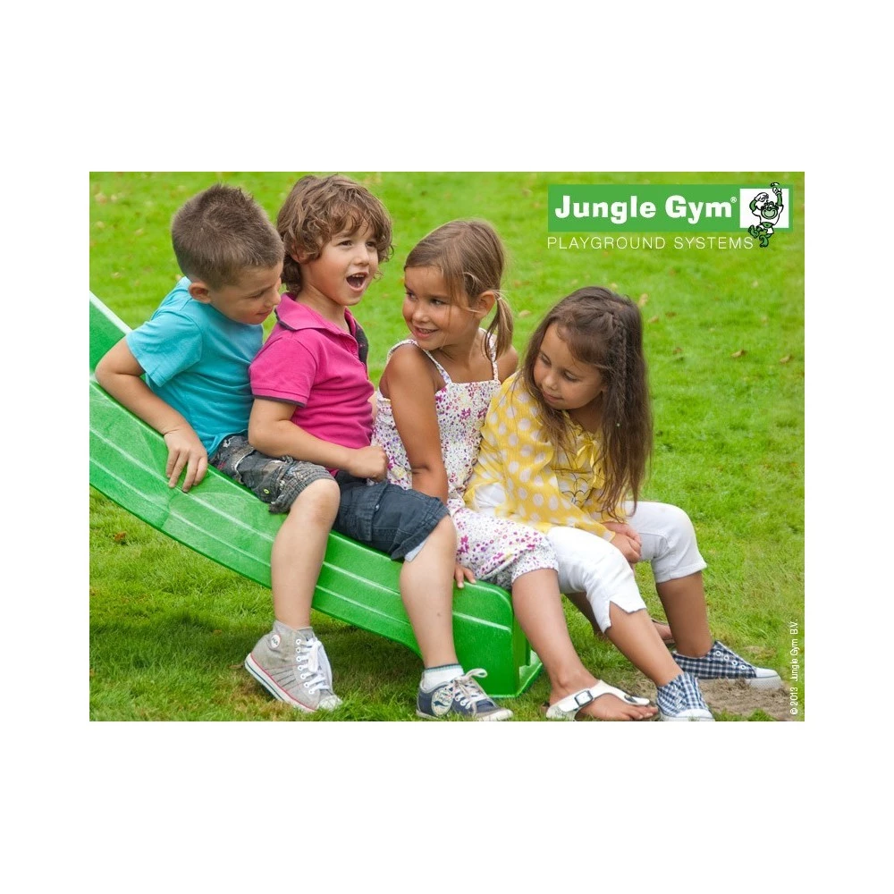 NSH Nordic A/S Rutschebane Jungle Gym Grøn 2,20 M. 1 NSH Nordic A/S Rutschebane Jungle Gym Grøn 2,20 M.