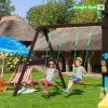Jungle Gym Swing Modul X'tra Komplet, Grundmalet Sort - 806-255
