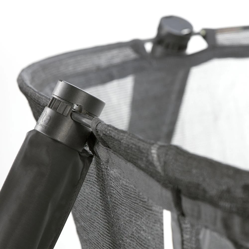 Salta Trampolin First Class Rektangulær 427x244 Cm, Sort Inkl. Stige & Sikkerhedsnet - 805-826 1 Salta Trampolin First Class Rektangulær 427x244 Cm, Sort Inkl. Stige & Sikkerhedsnet - 805-826