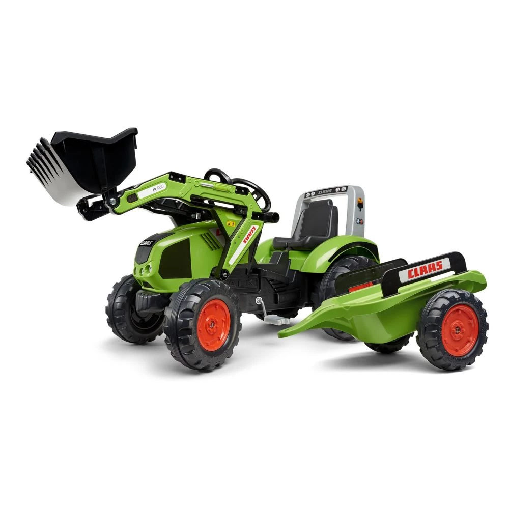 FALK Claas Frontlæsser Med Vogn 808-121 1 FALK Claas Frontlæsser Med Vogn 808-121