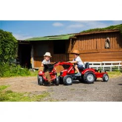 FALK Massey Ferguson Frontlæsser Med Vogn 9 FALK Massey Ferguson Frontlæsser Med Vogn -Billig svømmepøl butik unnamed file 1246