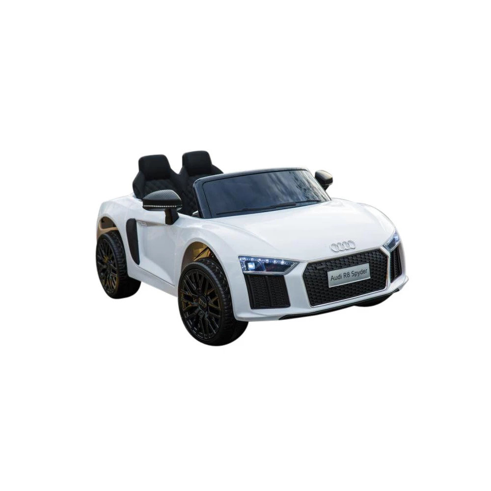 Audi R8 White Elbil License 2 Audi R8 White Elbil License - Billede 2