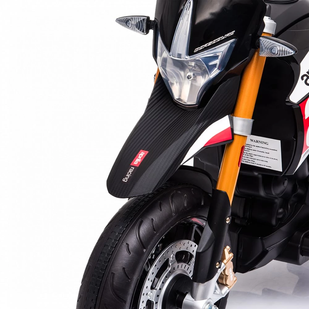 Elmotorcykel Aprilia Dorsoduro 900 12V, NORDIC PLAY Speed Sort - 805-757 4 Elmotorcykel Aprilia Dorsoduro 900 12V, NORDIC PLAY Speed Sort - 805-757 - Billede 4