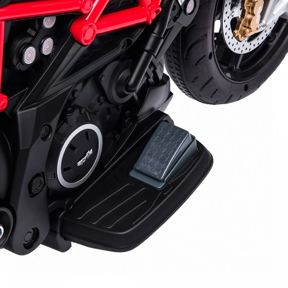 Elmotorcykel Aprilia Dorsoduro 900 12V, NORDIC PLAY Speed Sort - 805-757 6 Elmotorcykel Aprilia Dorsoduro 900 12V, NORDIC PLAY Speed Sort - 805-757 - Billede 6