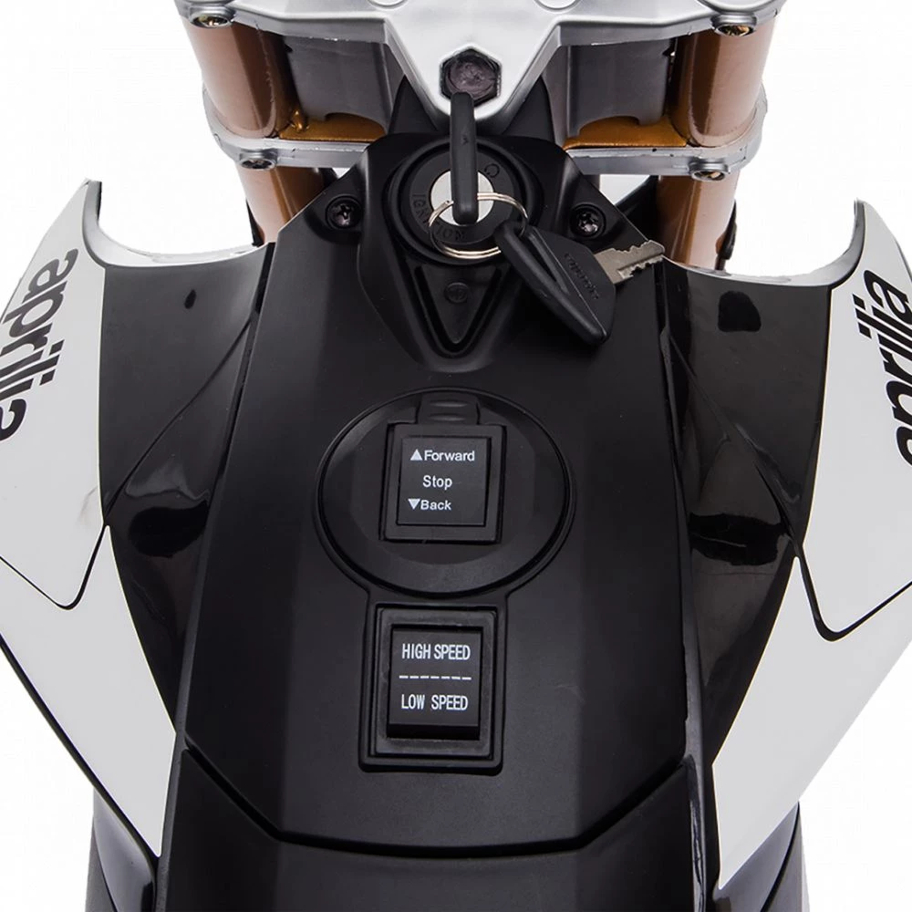 Elmotorcykel Aprilia Dorsoduro 900 12V, NORDIC PLAY Speed Sort - 805-757 7 Elmotorcykel Aprilia Dorsoduro 900 12V, NORDIC PLAY Speed Sort - 805-757 - Billede 7