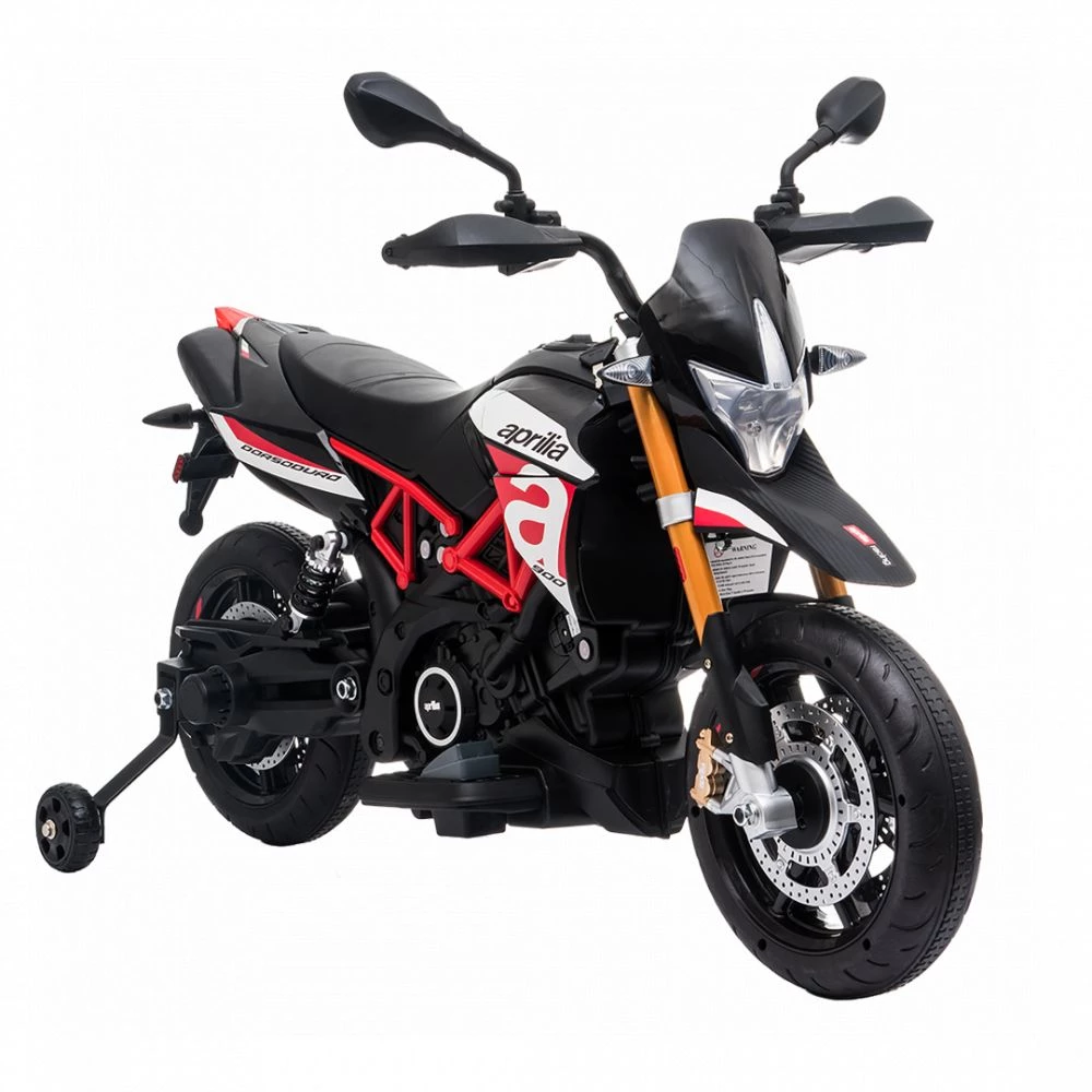 Elmotorcykel Aprilia Dorsoduro 900 12V, NORDIC PLAY Speed Sort - 805-757 11 Elmotorcykel Aprilia Dorsoduro 900 12V, NORDIC PLAY Speed Sort - 805-757 - Billede 11