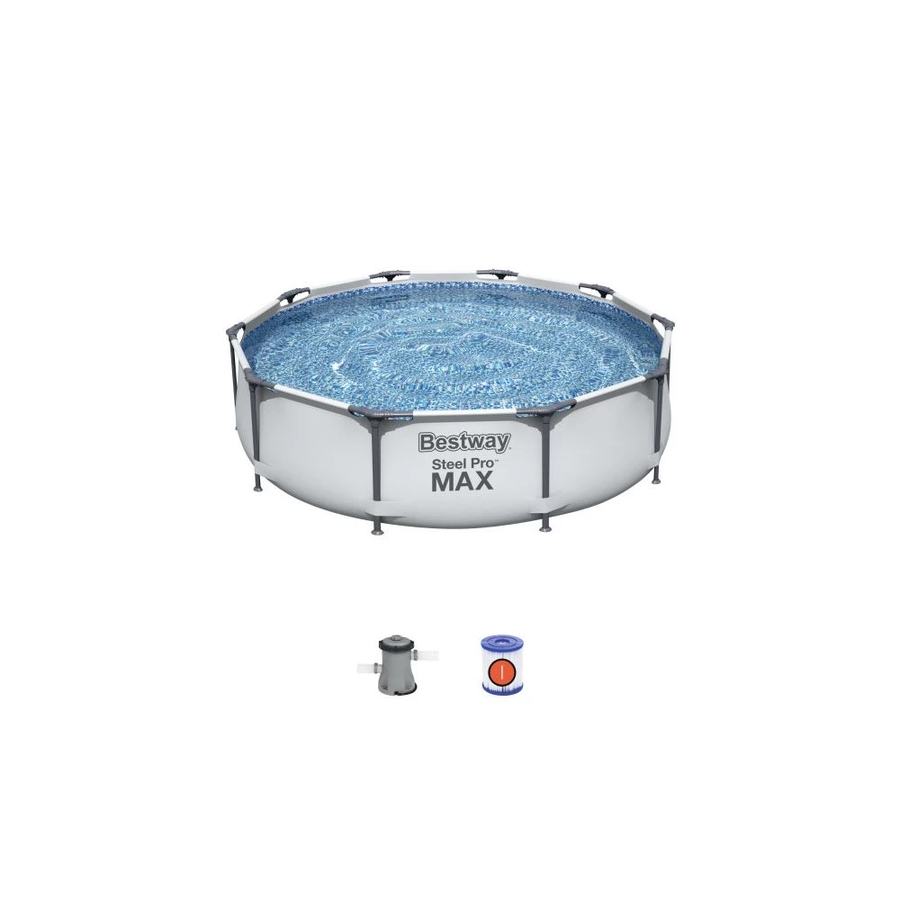 Bestway Pool Steel Max - Ø305 X 76 Cm 1 Bestway Pool Steel Max - Ø305 X 76 Cm