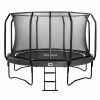 Salta Trampolin First Class Ø427 Cm, Sort Inkl. Stige & Sikkerhedsnet - 805-567