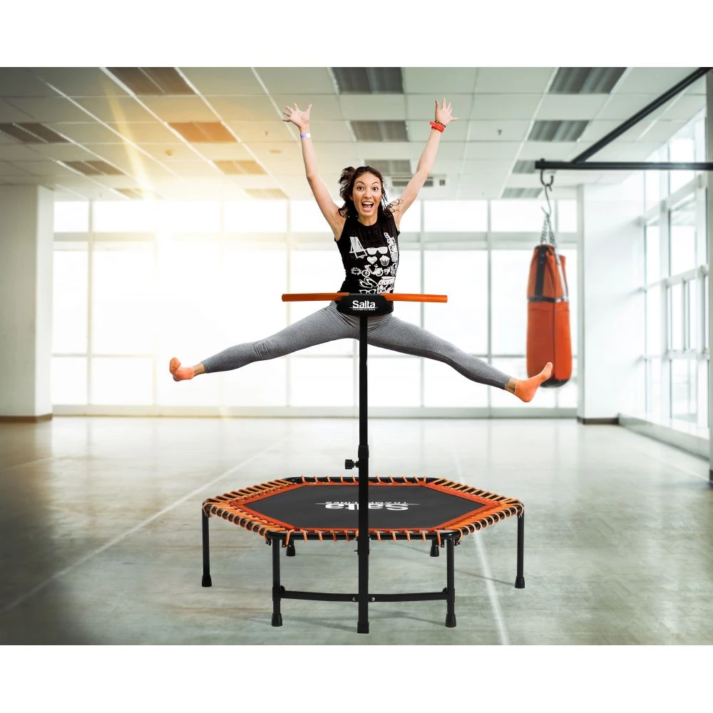 Salta Trampolin Fitness Med Håndtag, Orange - 805-556 1 Salta Trampolin Fitness Med Håndtag, Orange - 805-556