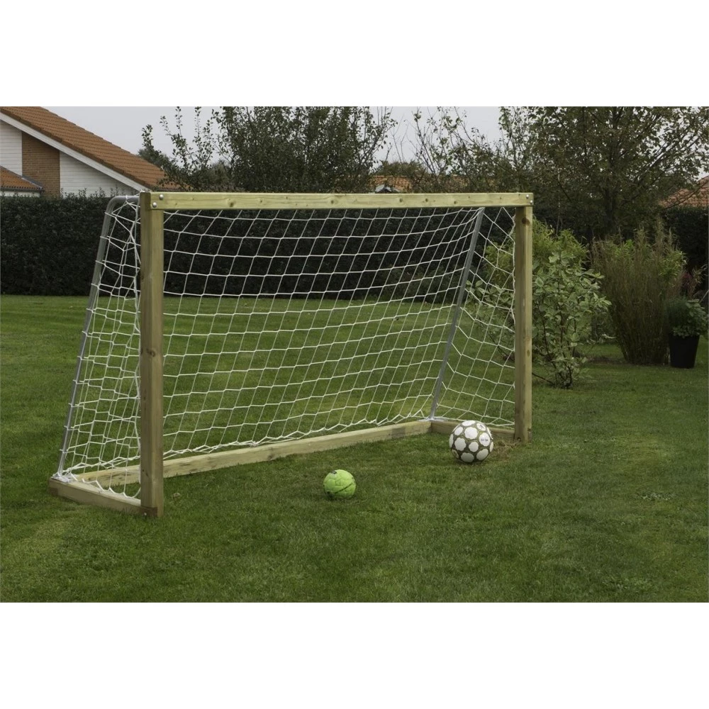 Plus A/S Plus Fodboldmål M/træstolper 240cm Inkl. Net 18633-1 1 Plus A/S Plus Fodboldmål M/træstolper 240cm Inkl. Net 18633-1