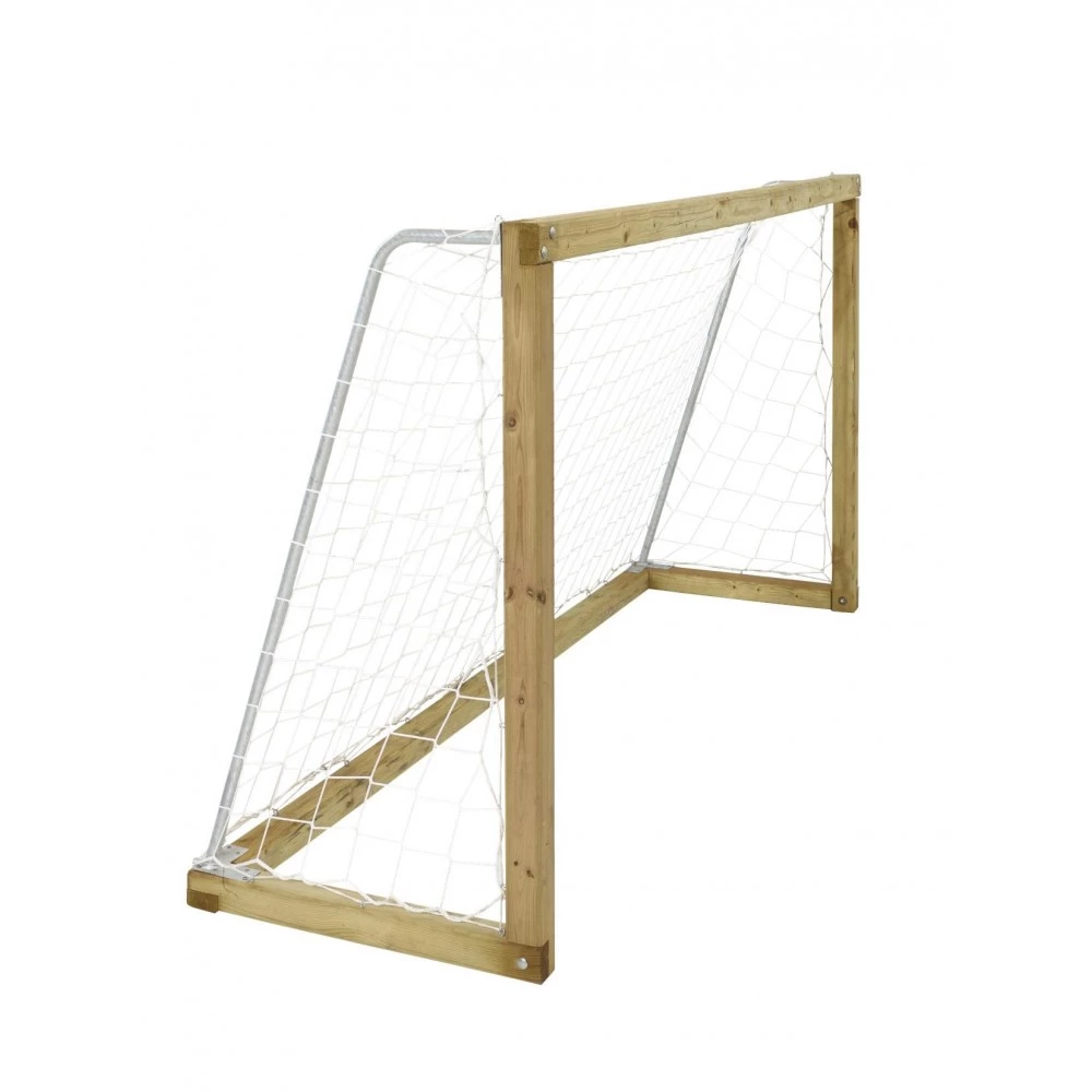 Plus A/S Plus Fodboldmål M/træstolper 240cm Inkl. Net 18633-1 2 Plus A/S Plus Fodboldmål M/træstolper 240cm Inkl. Net 18633-1 - Billede 2