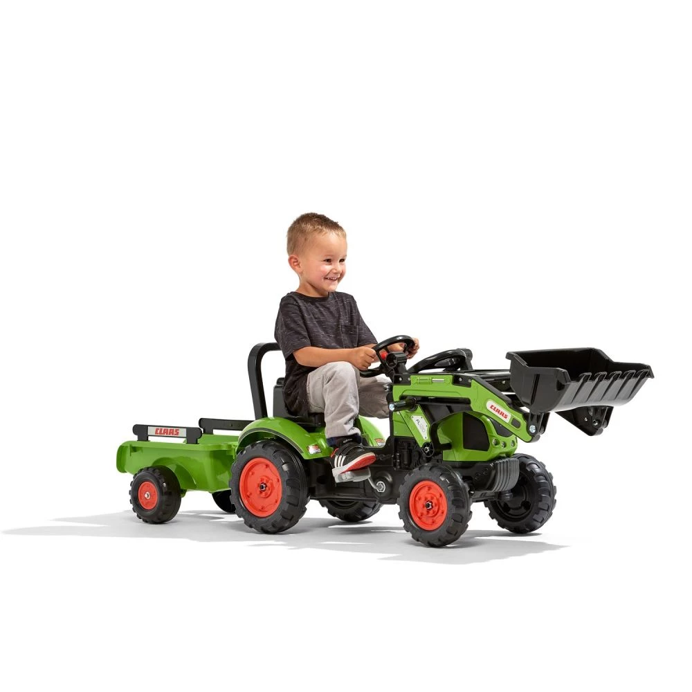 FALK Claas Frontlæsser Med Vogn 808-050 3 FALK Claas Frontlæsser Med Vogn 808-050 - Billede 3