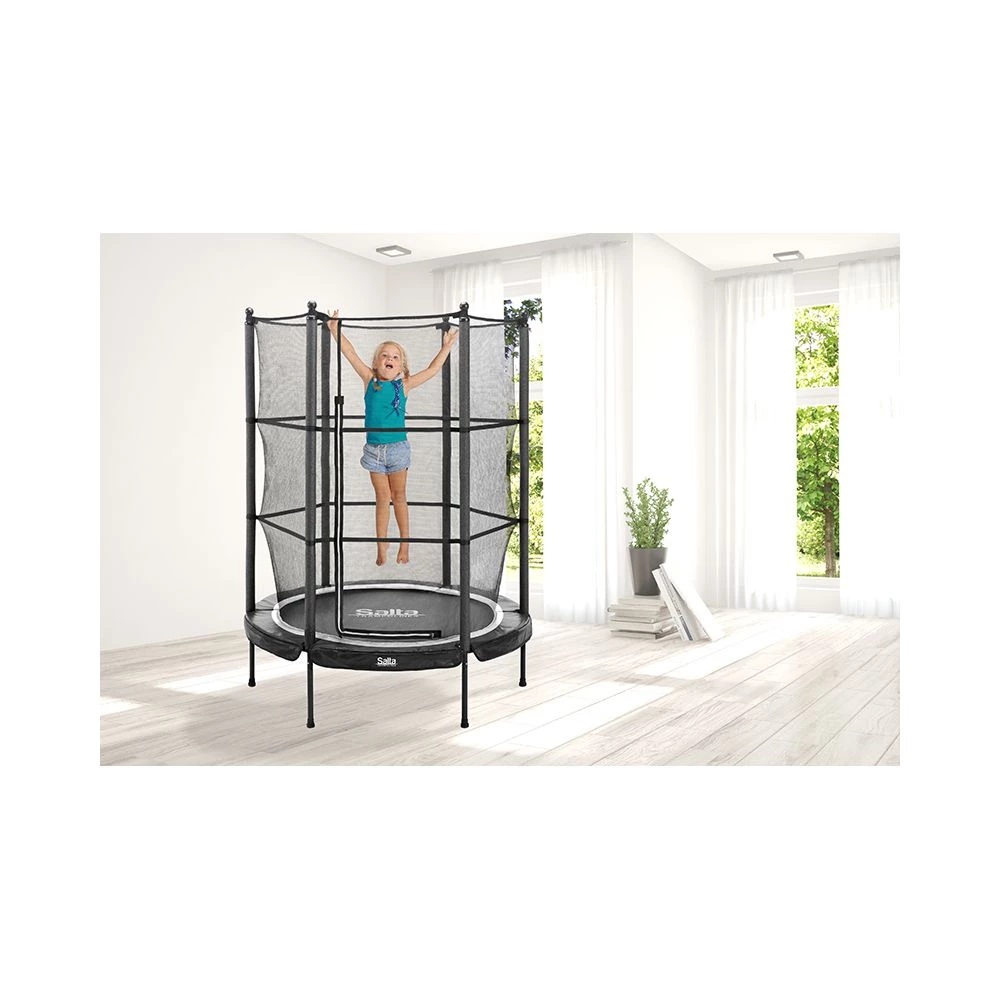 Salta Trampolin Junior Ø139x189 Cm, Sort - 805-596 2 Salta Trampolin Junior Ø139x189 Cm, Sort - 805-596 - Billede 2