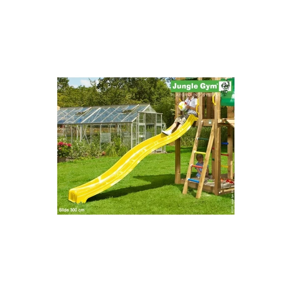 NSH Nordic A/S Rutschebane Jungle Gym Gul 2,65 M. 2 NSH Nordic A/S Rutschebane Jungle Gym Gul 2,65 M. - Billede 2