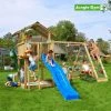 Jungle Gym Chalet Legetårn Komplet Inkl. Climb Module Xtra Og Rutschebane - 804-271CX