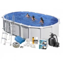 Swim & Fun Pool Basic 132 610x375 Hvid - 2723