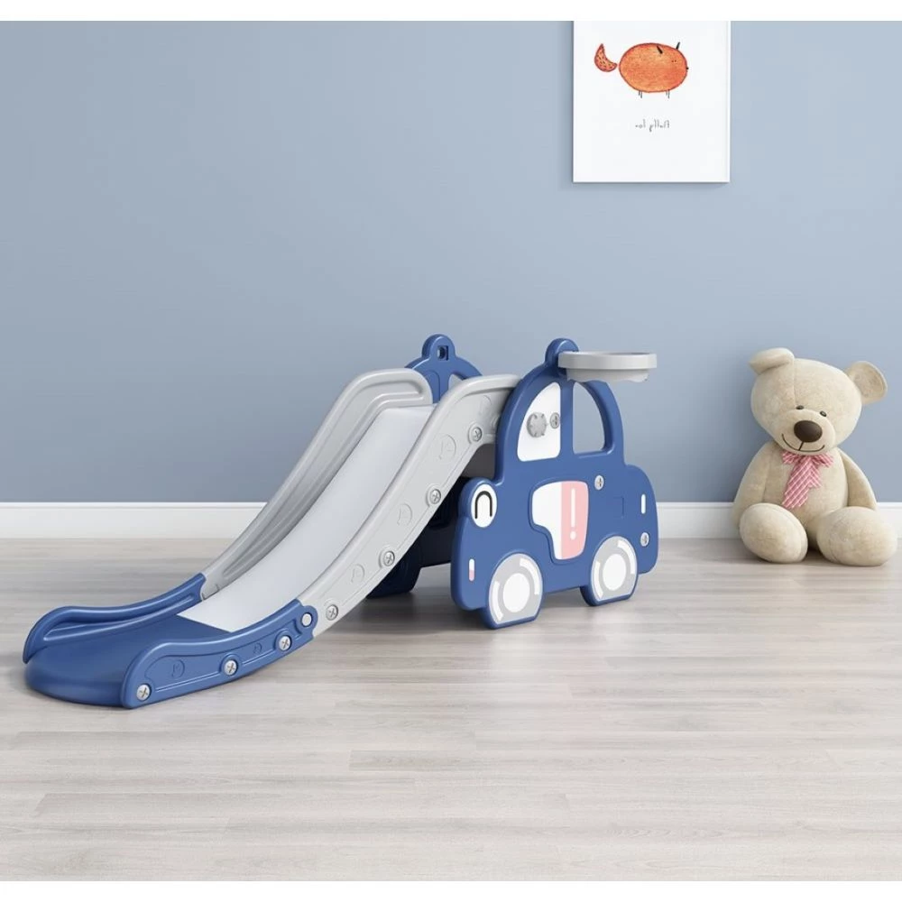 Elite Toys Kids Zone Car With Slide And Basket 1 Elite Toys Kids Zone Car With Slide And Basket