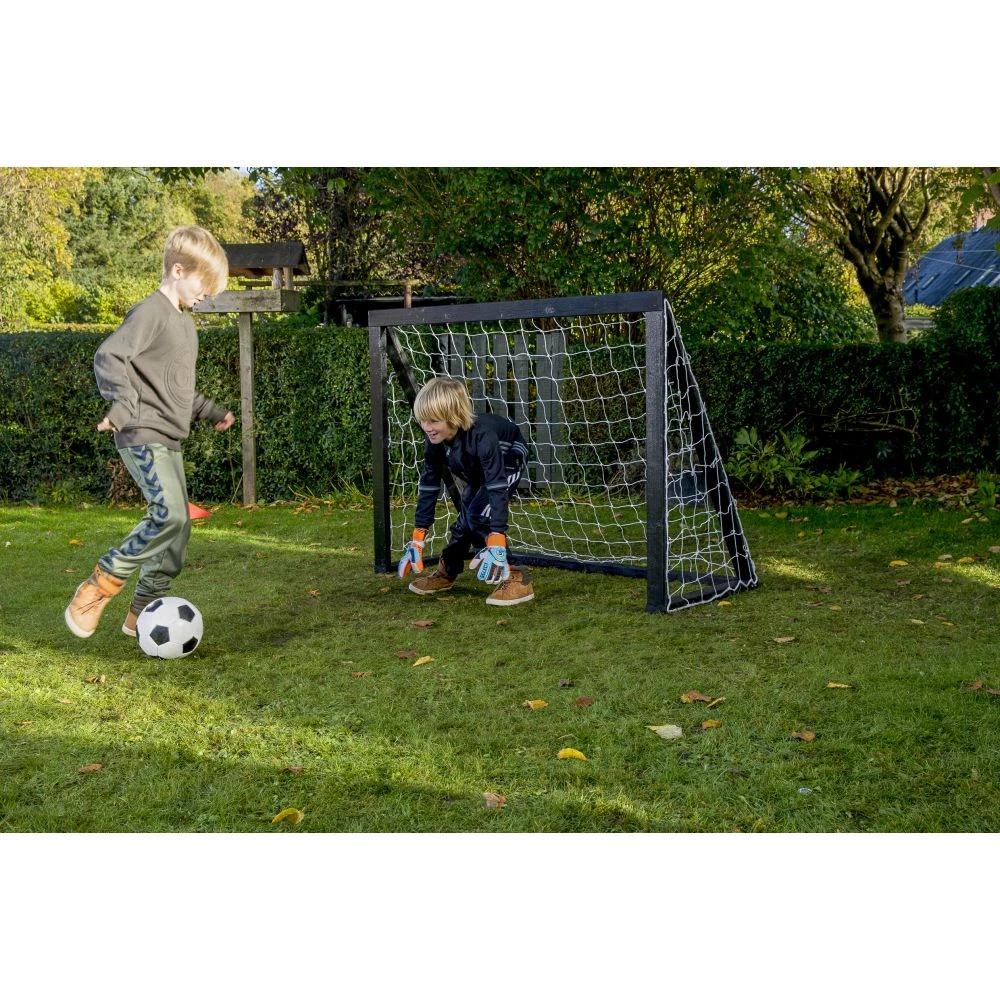 Homegoal Pro Mini - Sort Fodboldmål 3 Homegoal Pro Mini - Sort Fodboldmål - Billede 3