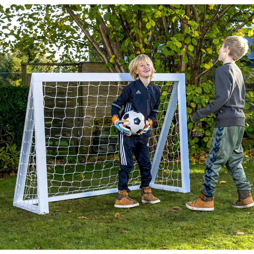 Homegoal Pro Mini - Hvid Fodboldmål 3 Homegoal Pro Mini - Hvid Fodboldmål - Billede 3