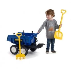 FALK New Holland Vogn Med Tiplad, Rive Og Skovl 10 FALK New Holland Vogn Med Tiplad, Rive Og Skovl -Billig svømmepøl butik unnamed file 1977