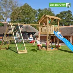 Jungle Gym Shelter Legetårn Komplet Inkl. Climb Module Xtra Ekskl. Rutschebane - 804-286CB