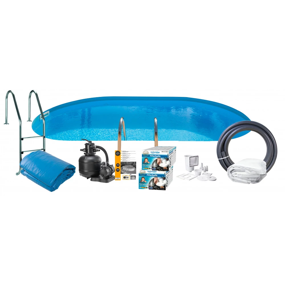 Swim & Fun Pool Basic InGround 120 800x400 Cm - 2795 1 Swim & Fun Pool Basic InGround 120 800x400 Cm - 2795