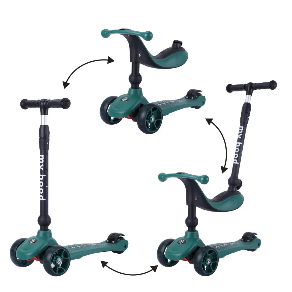 My Hood Kick'n'Ride - Mørkegrøn - 505143 2 My Hood Kick'n'Ride - Mørkegrøn - 505143 - Billede 2