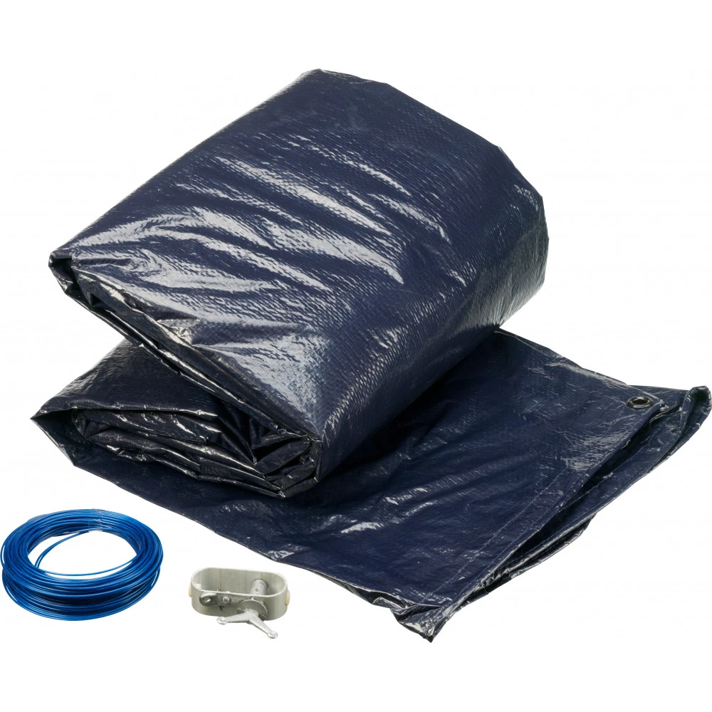 Swim & Fun Poolcover Winter With Wirelock 4,9 X 3,60 M - 2198 1 Swim & Fun Poolcover Winter With Wirelock 4,9 X 3,60 M - 2198