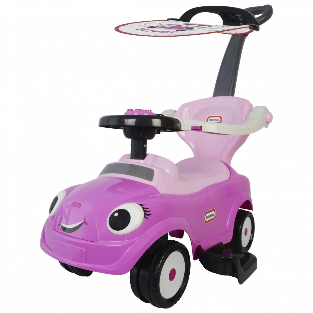 Nordic Play Gåbil Little Tikes Pink Med Solskærm - 805-776 3 Nordic Play Gåbil Little Tikes Pink Med Solskærm - 805-776 - Billede 3