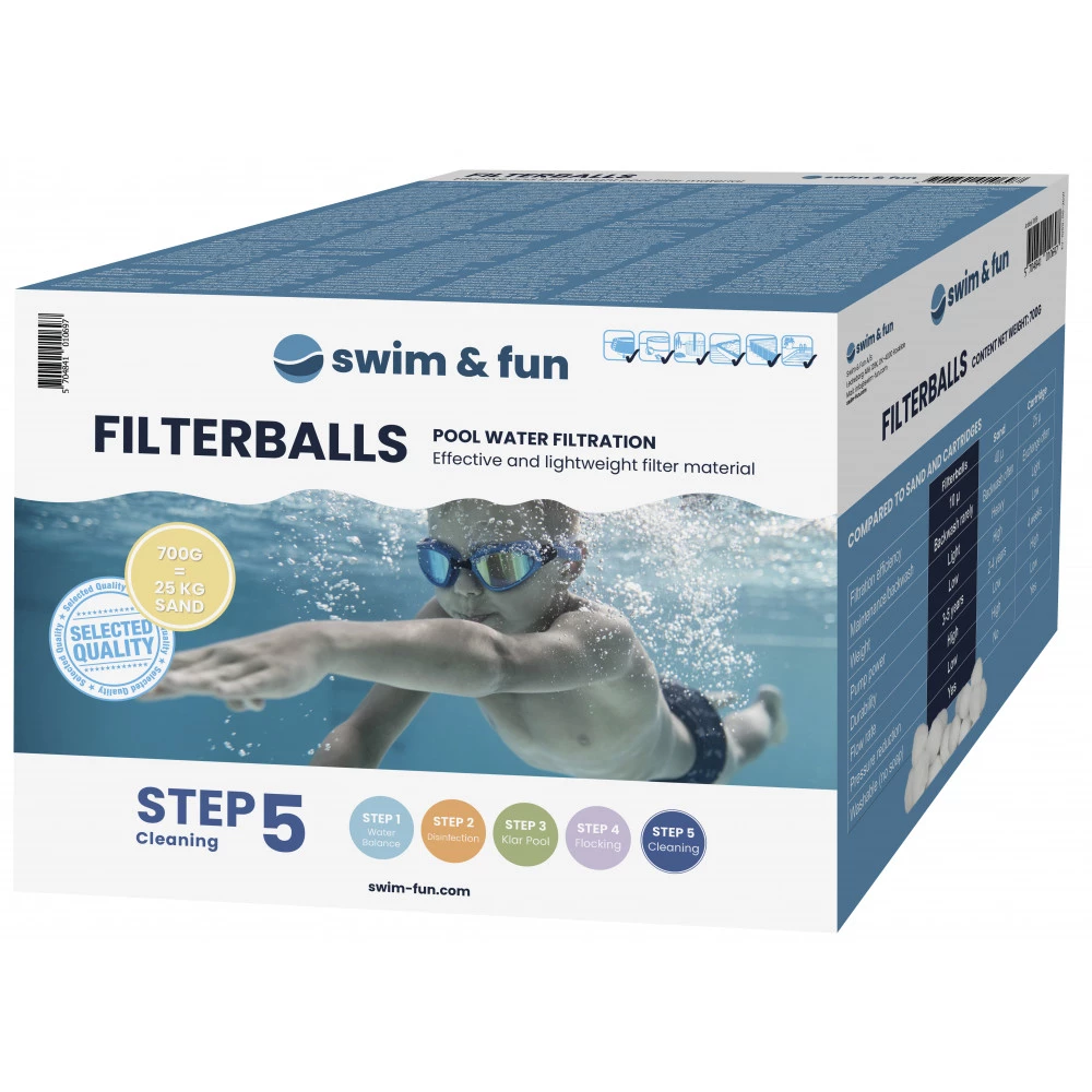 Swim & Fun Filterballs 700 Gr. - 1069 1 Swim & Fun Filterballs 700 Gr. - 1069