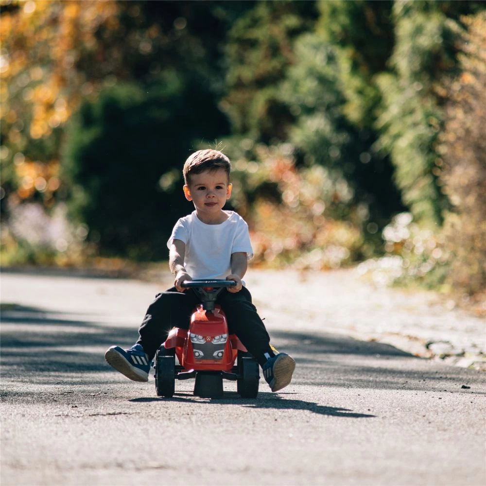 FALK Baby Massey Ferguson Ride-on Traktor M. Trailer, Rive Og Skovl 8 FALK Baby Massey Ferguson Ride-on Traktor M. Trailer, Rive Og Skovl - Billede 8