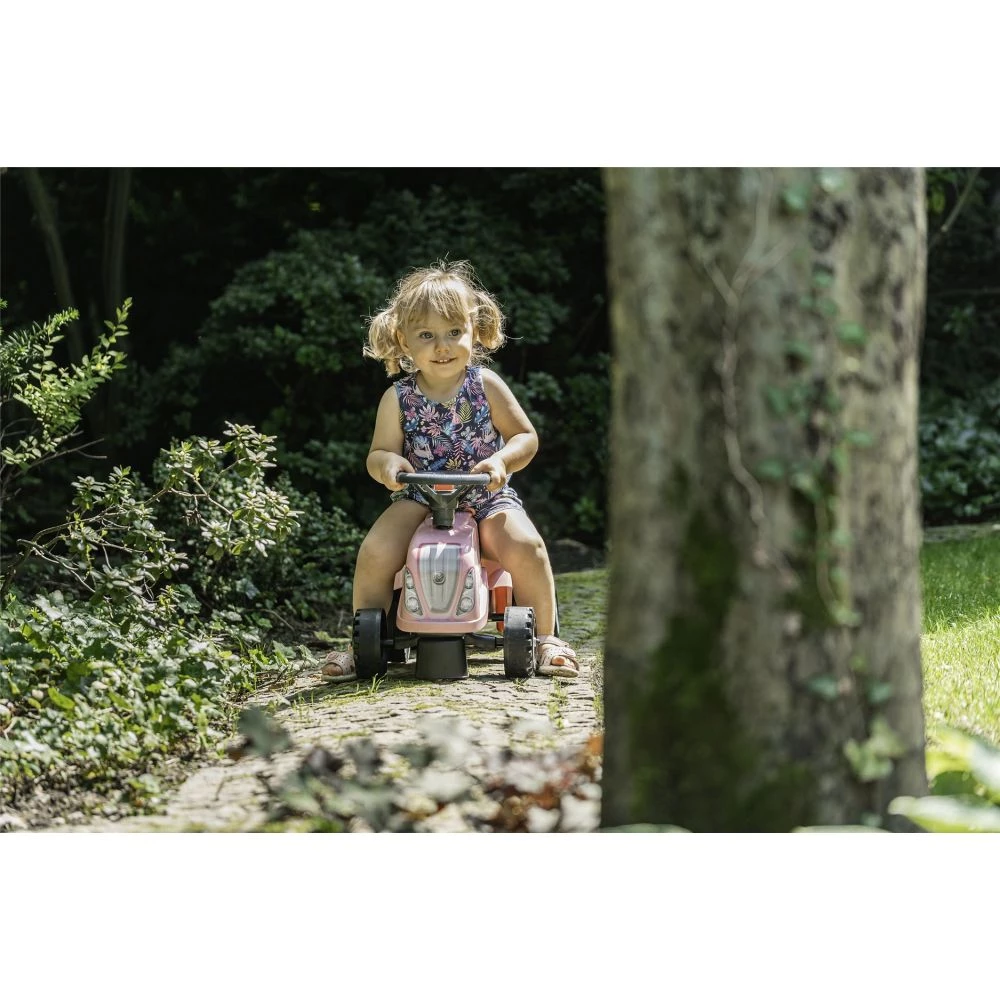 FALK Baby Girl New Holland Ride-on Traktor M. Trailer, Rive Og Skovl 3 FALK Baby Girl New Holland Ride-on Traktor M. Trailer, Rive Og Skovl - Billede 3