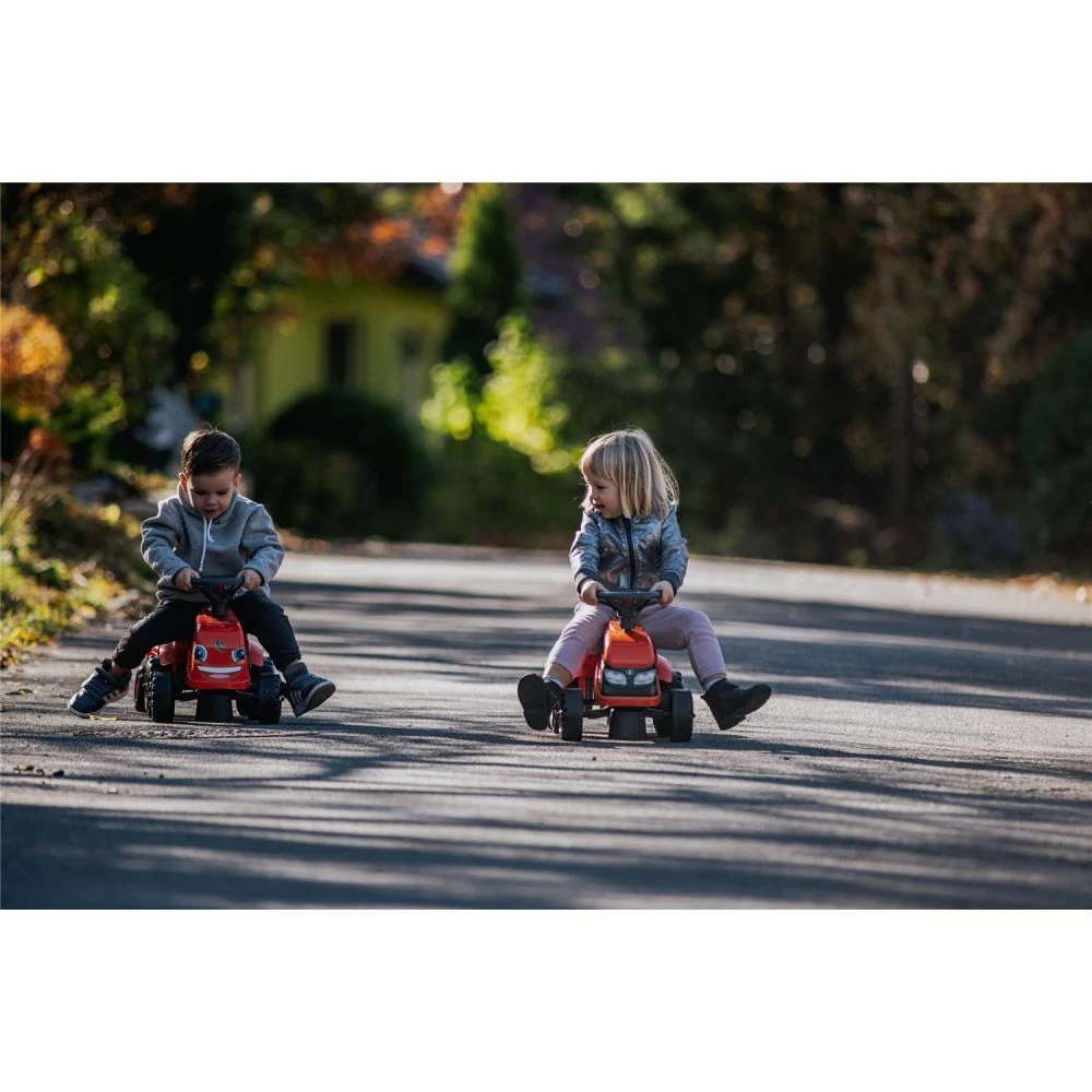 FALK Baby Kubota Ride-on Traktor Med Trailer, Rive Og Skovl 7 FALK Baby Kubota Ride-on Traktor Med Trailer, Rive Og Skovl - Billede 7