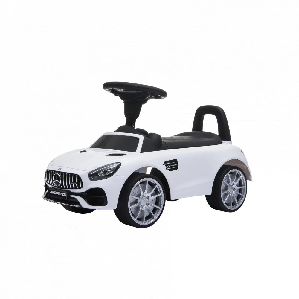 Gåbil Mercedes-Benz AMG GT, NORDIC PLAY Speed Hvid - 805-756 3 Gåbil Mercedes-Benz AMG GT, NORDIC PLAY Speed Hvid - 805-756 - Billede 3