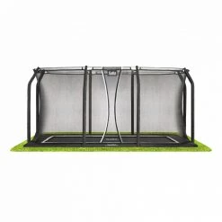 Salta Trampolin Royal Baseground 305x214 Cm, Sort Inkl. Sikkerhedsnet - 805-831
