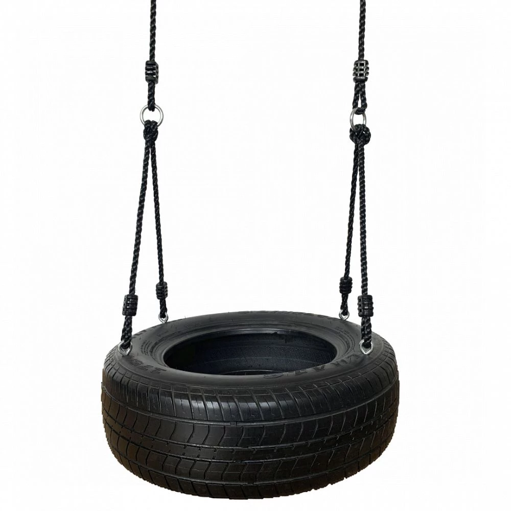 NORDIC PLAY Dækgynge Med Sort Reb - 805-418 1 NORDIC PLAY Dækgynge Med Sort Reb - 805-418