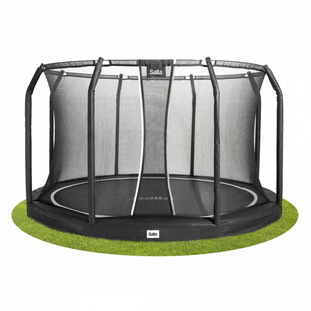 Salta Trampolin Premium Ground Ø366 Cm Inkl. Sikkerhedsnet 2 Salta Trampolin Premium Ground Ø366 Cm Inkl. Sikkerhedsnet - Billede 2