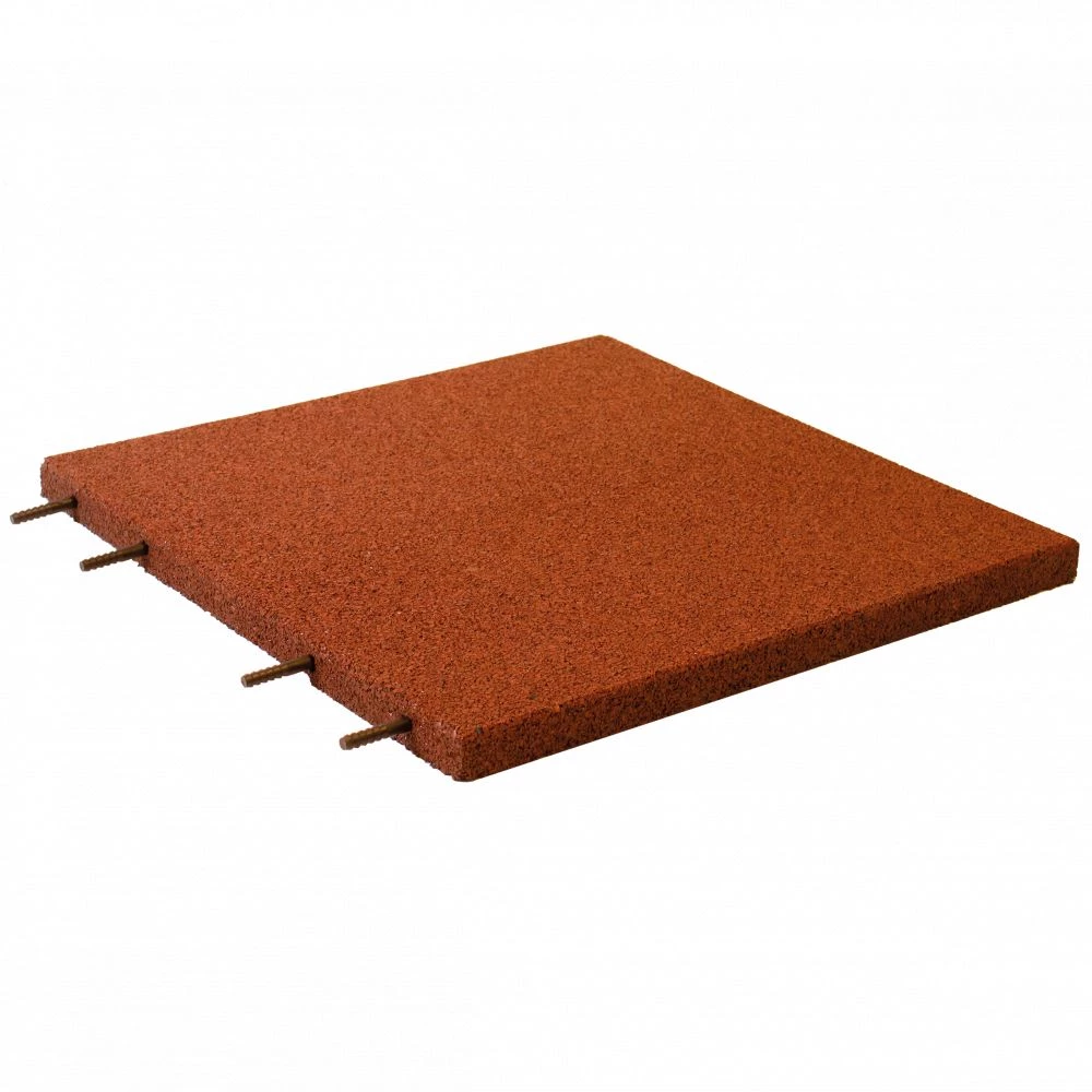 Gummiflise 50x50x3 Cm Rød NORDIC PLAY - 810-167 2 Gummiflise 50x50x3 Cm Rød NORDIC PLAY - 810-167 - Billede 2