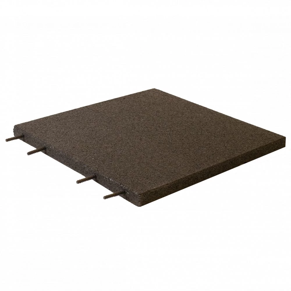 Gummiflise 50x50x3 Cm Sort NORDIC PLAY - 810-164 2 Gummiflise 50x50x3 Cm Sort NORDIC PLAY - 810-164 - Billede 2