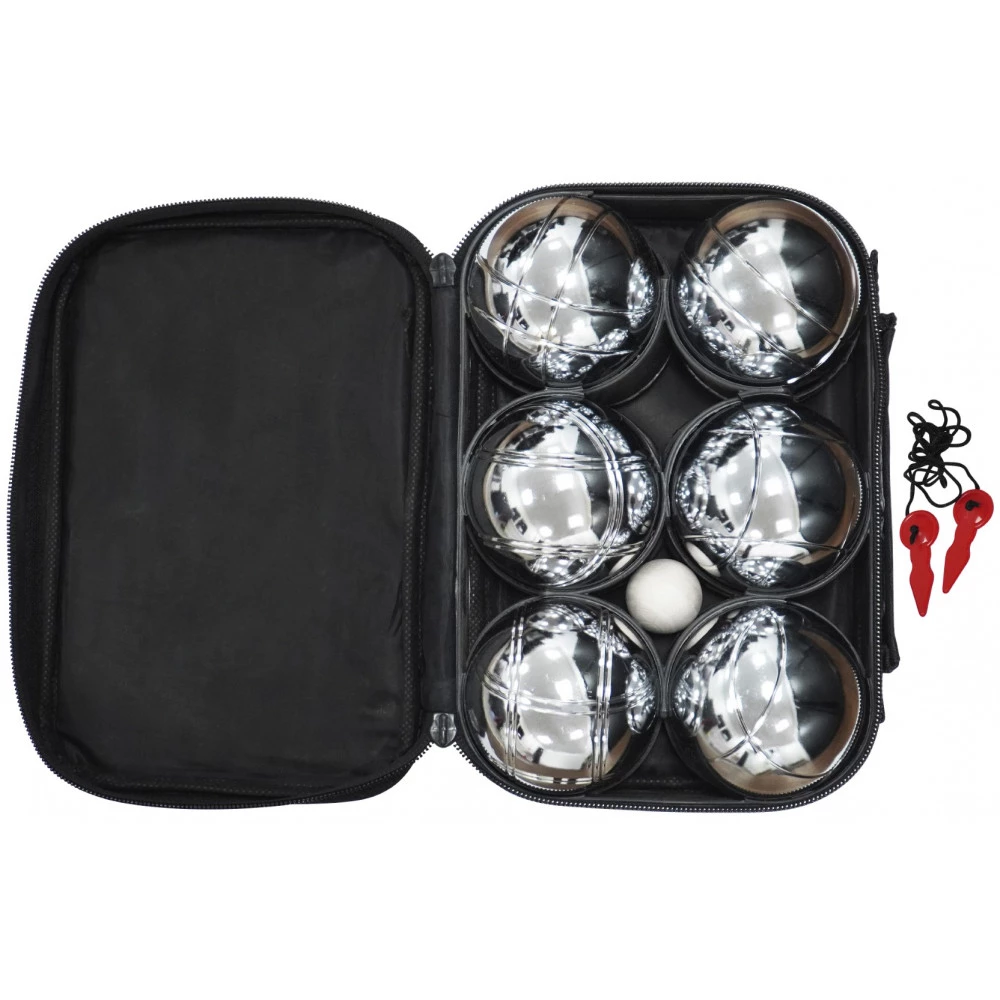 Play>it Play-it Plus Petanque Spil Med 6 Metalkugler 1 Play>it Play-it Plus Petanque Spil Med 6 Metalkugler