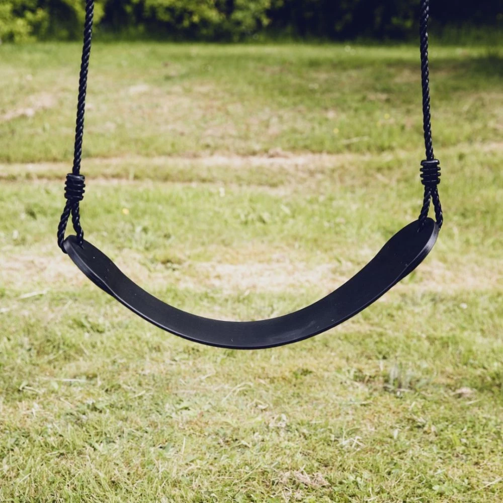 NORDIC PLAY Blød Gynge, Sort Med Sort Reb - 805-460 2 NORDIC PLAY Blød Gynge, Sort Med Sort Reb - 805-460 - Billede 2