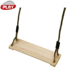 Nordic Play Gyngesæde Træ M/reb