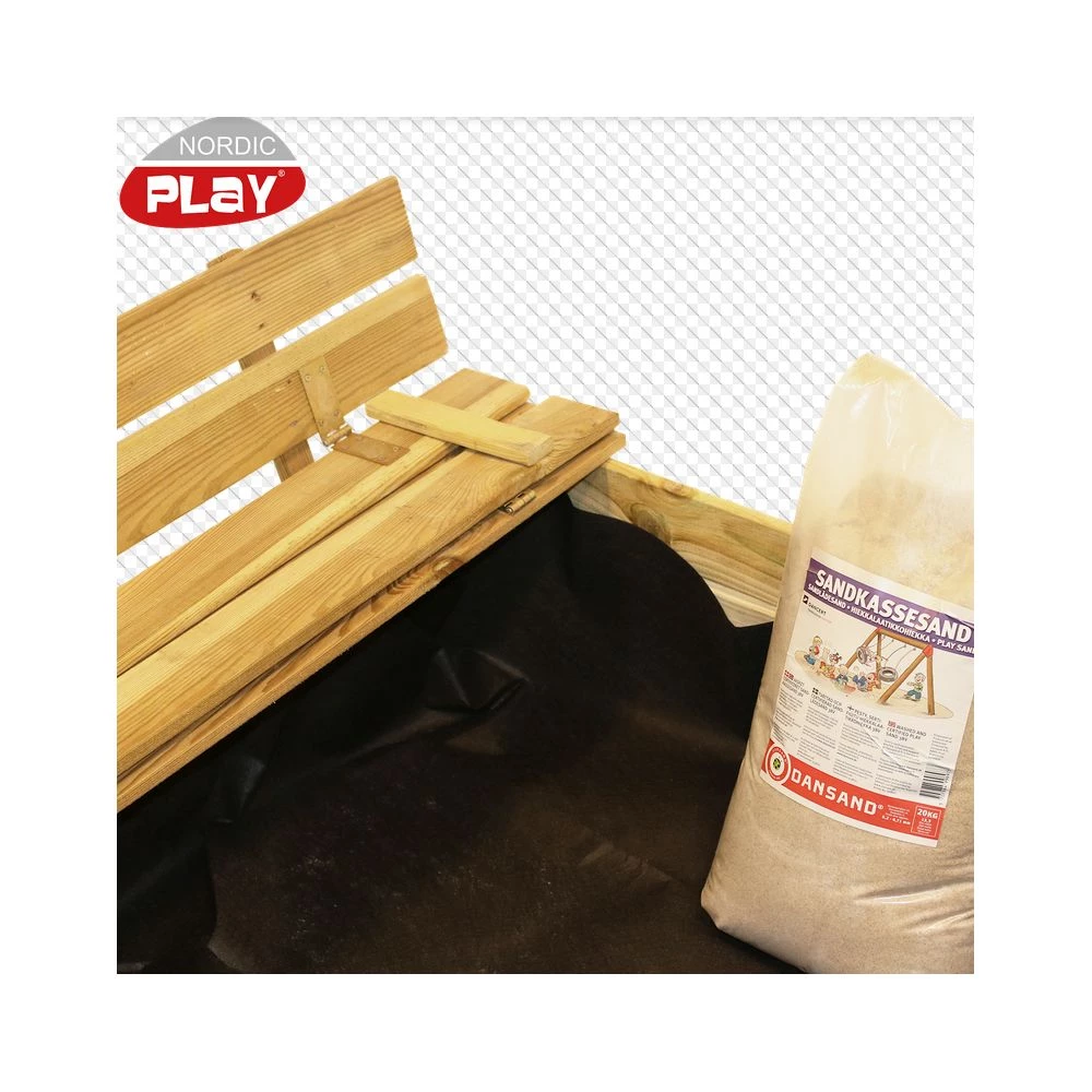 Nordic Play Np Sandkassedug 170x170 Cm 1 Nordic Play Np Sandkassedug 170x170 Cm