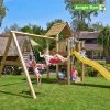 Jungle Gym Cubby Legetårn Komplet Inkl. Swing Module Xtra Ekskl. Rutschebane - 804-269SB