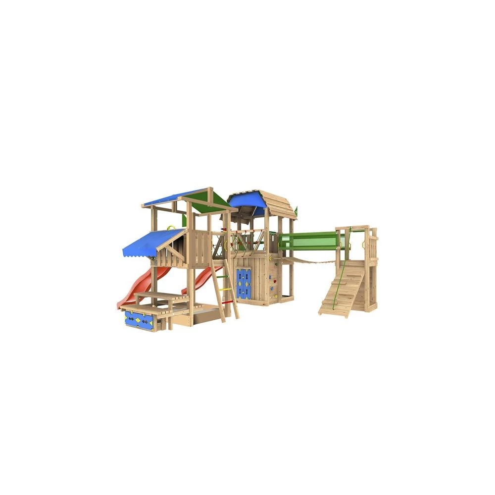 Jungle Gym Legeunivers 6 Komplet Inkl. Rutschebane - 804-355 1 Jungle Gym Legeunivers 6 Komplet Inkl. Rutschebane - 804-355